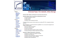 Desktop Screenshot of paperlesssoftware.com